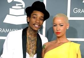 Image result for PHotos of amber rose and wiz khalifa