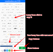 It's very easy to make lenny face, smiley face emoticon, or japanese emoticons using alt codes. Lenny Faces Ê– Text Faces 1000 Text Emojis
