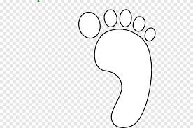 Gaya hitam dan putih gaya lukisan simpul yang indah gambar. Footprint Black Footprint White Face Png Pngegg