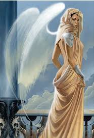 Mysterious Angel Angely I Demony Piksi Illyustracii