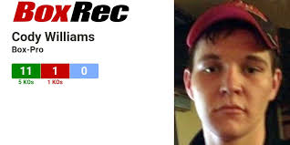 BoxRec: Cody Williams