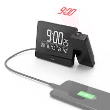 Maybe you would like to learn more about one of these? Hama Alarm Clock Projection Plus Charge Black