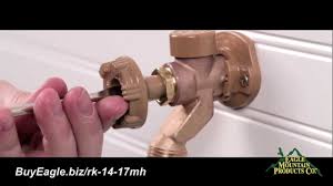 How to fix anti siphon valve on outdoor faucet. Woodford Model 17 Anti Siphon Outdoor Faucet Eagle Mountain