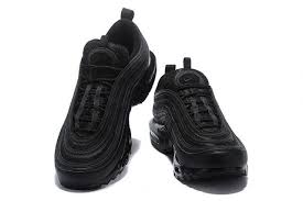 Nike Air Max 97 Triple Black Mens Mens Nike Air Max 97 Plus Tn Sneakers Triple Black Nikedropshipping Com Nike Air Max 97 Nike Air Max Air Max 97