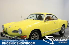 The vw karmann ghia had an exceptionally long production life, being built from 1955 through until the end of 1974. 1974 Volkswagen Karmann Ghia Classic Cars For Sale Streetside Classics