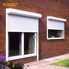 Outdoor shades are resistant to the elements and shield from sun & heat. Aluminum Outdoor Shades Motorized Roller Shutter Window China Roller Shutter Outdoor Shades Made In China Com