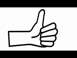 Drawing a hand palm up step 1. How To Draw Thumbs Up Sign Step By Step Easy Youtube