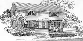 Note that we can modify any of our designs to be a. House Front Color Elevation View For D 520 Duplex Plans With Basement 3 Bedroom Duplex House Plans Small Duplex Duplex Plans Duplex House Duplex House Plans