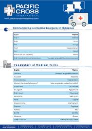 These policies do not provide coverage for routine expenses. How To Communicate In A Medical Emergency In Philippines Ipmi Magazine