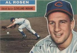 1977 TCMA Cleveland Indians Al Rosen Autographed Baseball Card #35
