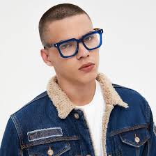 Zeelool महिलाओं के पुरुषों कोविले ZJGA830292 के लिए गैर-पर्चे स्पष्ट लेंस  के साथ क्लासिक ओवरसाइज़्ड स्क्वायर चश्मा फ्रेम, Zjga830292-01 नीला :  Amazon.in: कपड़े और एक्सेसरीज़