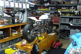 Mule Motorcycles Workshop Lots Of Ideas From A Working Garage Motorcycle Workshop Motorcycle Garage Garage Workshop Plans