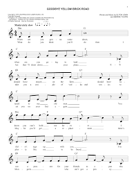 Yellow Brick Road Lyrics