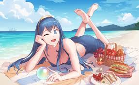 Lucina's beach picnic~ : r/FireEmblemHeroes
