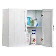 Mdf Nc Painted Wall Mount Storage Cabinet Bathroom Kitchen White 23 4 Wood Wall Bathroom Wall Mounted Bathroom Cabinets Bathroom Wall Cabinets
