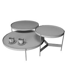 Coffee table isolated on white background with clipping path included. Set Of Coffee Tables 3d Model Download 3d Model Set Of Coffee Tables 126600 3dbaza Com