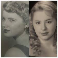 Granny and neighbor at Stoney Creek, TN farm