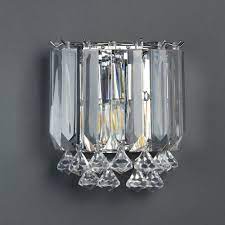 Maybe you would like to learn more about one of these? Sigma Chrome 2 Light Wall Bracket With Clear Acrylic Crystal Prisms Balls