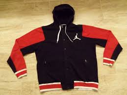 Black And Red Jordan Hoodie Mens Michael Jordan Full Snap Hoodie Sz Xl Black Red White Michaeljordan Fullsnaphoodie Snap Hoodie Hoodies Black