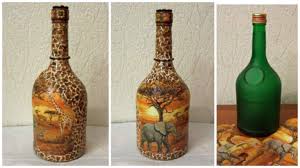 (más de 1000 resultados relevantes). Aprende Como Decorar Botellas Con Servilletas De Decoupage Y Cascaras De Huevo Lodijoella