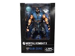 He always looks cool and these are his. Sub Zero Mortal Kombat X 12 Inch Action Figure Newegg Com