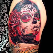 Il sèche instantanément et donne l'illusion d'un véritable tatouage. 1001 Idees Tatouage Tete De Mort Mexicaine Qui Vivra Calavera Photo Tatouage Tatouage De Crane Tatouage Mexicain