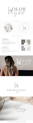 Cc & company hair salon, bristol, tennessee. Brand Highlight Kolor By Katt The Autumn Rabbit Ltd Branding Website Design Hair Logo Salon Branding