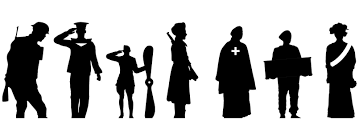 Lest we forget is a phrase commonly used in war remembrance services and commemorative occasions in english speaking countries. Lest We Forget Silent Silhouettes Part Of Programme Events To Mark Wwi Hbc Newsroom