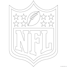 We have collected 40+ football coloring page free printable images of various designs for you to color. Football Coloring Pages For Boys Free Football Nfl Shield Printable 2020 0399 Coloring4free Coloring4free Com