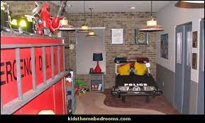 I Love The Comforter Very Easy To Make Transportation Theme Bedrooms Police Theme Decor Fir Transportation Theme Bedroom Fire Truck Bedroom Truck Bedroom