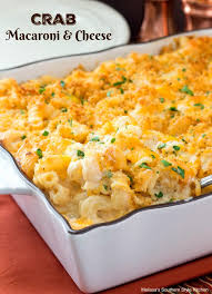 I have two different recipes for this. Crab Macaroni And Cheese Melissassouthernstylekitchen Com
