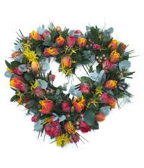 Their catalogue includes funeral wreaths, letters, posies, baskets & arrangements, coffin & casket. Open Heart Funeral Flowers And Tributes Tulip Heart