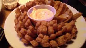 To make a paste garnish coriander leaves few onion wedges or rings lemon how to make. Texas Roadhouse 20oz Ribeye Onion Blossom And View Of The Restaurant Lubbock Texas Youtube