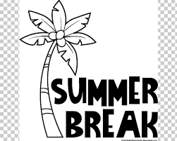 Swim ring flamingo swimming ring summer seaside, flamingo clipart, summer vacation, summer png transparent clipart image. Summer Vacation Black And White Png Clipart Area Artwork Blog Brand Cliparts School Break Free Png