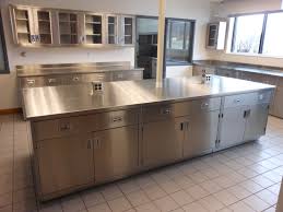 stainless steel lab countertops