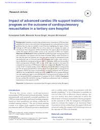 Jul 12, 2017 · ccna 2 routing and switching chapter 7 sic: Pdf Impact Of Advanced Cardiac Life Support Training Program On The Outcome Of Cardiopulmonary Resuscitation In A Tertiary Care Hospital