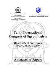 Dies sollte unbedingt berücksichtigt werden, um nicht im vorfeld schon das projekt zu gefährden. Tenth International Congress Of Egyptologists Abstracts Of Papers