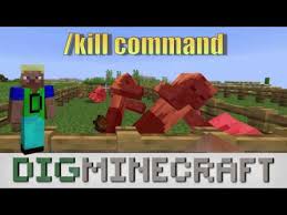 Go to your agent in minecraft and equip him with blocks. How To Use The Kill Command In Minecraft Youtube