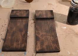 A while back my wife told me she had an idea for a pallet project. Diy Wall Sconces From Scrap Wood The Navage Patch