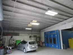 Https Www Accessfixtures Com Auto Body Lighting See How We Were Able To Find The Best Lighting Solution For A Led Shop Lights Low Bay Lighting Cool Lighting