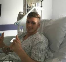 Photo: Boxer Nick Blackwell looking good as he recovers after fight with  Chris Eubank Jnr