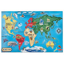 World map jigsaw puzzle is an ideal puzzle game that can help your child develop his or her memory skills and obtain knowledge concerning geography in a fun way. World Map Floor Puzzle Map Puzzle For Kids