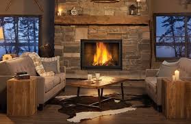 Fireplace inserts come in different sizes for large or small homes. Napoleon High Country Series Wood Burning Fireplace Toronto Home Comfort