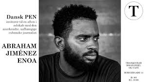 Den uafhængige cubanske journalist Abraham Jiménez Enoa i samtale med  Jørgen Laurvig