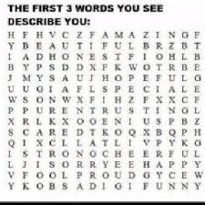 The First Three Words You See Describe You Best Gratitude Quotes Three Words Words
