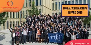 Loreal Scholarships In Paris 2020 Oya Opportunities Oya Opportunities