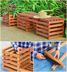 This collection of release outside workbench plans includes covered benches computer storage of inspiration diy patio bench this guide to free garden work bench plans should light your diy fire. 50 Diy Outdoor Bench Plans You Can Build Using Wood