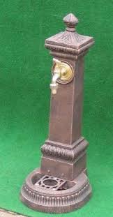 Standbrunnen Wasserstelle Gartenbrunnen Mit Wasserhahn 71cm Gusseisen Brunnen Ebay Brunnen Design Wasserzapfsaule Gartenbrunnen