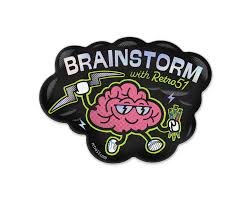 'Brainstorm' Sticker