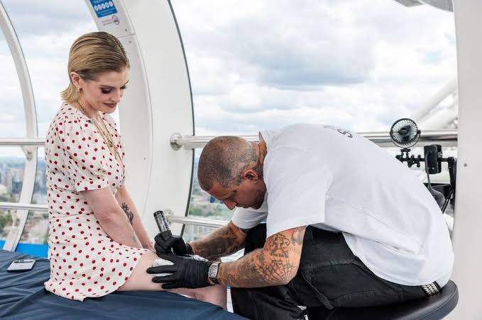 Kelly Osbourne gets bold new thigh tattoo in London in latest tribute to dad  Ozzy Osbourne
